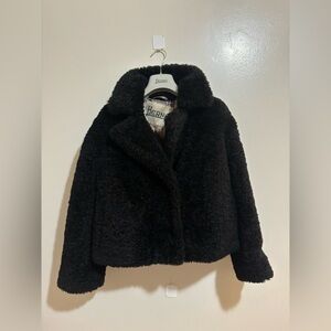 Herno black polyester bomber